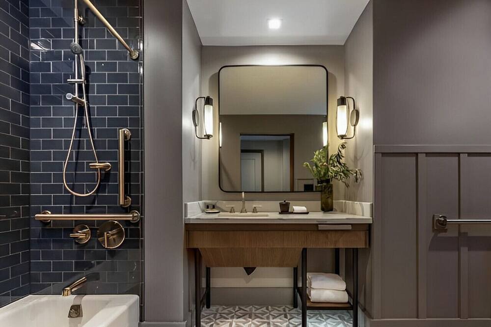 Photo of Bathroom in Hitch Village - Fred Wessels Homes