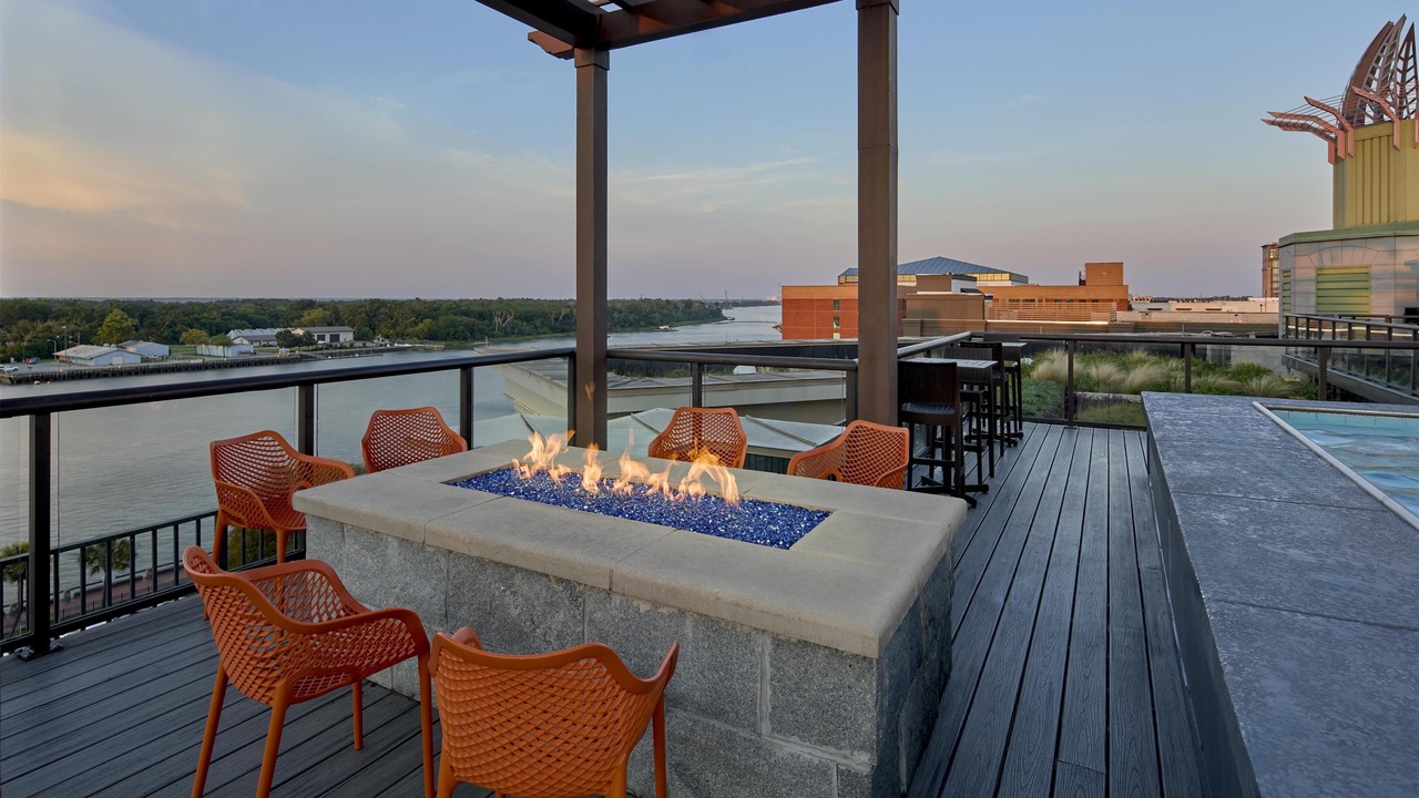 Photo of Patio Balcony in Hitch Village - Fred Wessels Homes