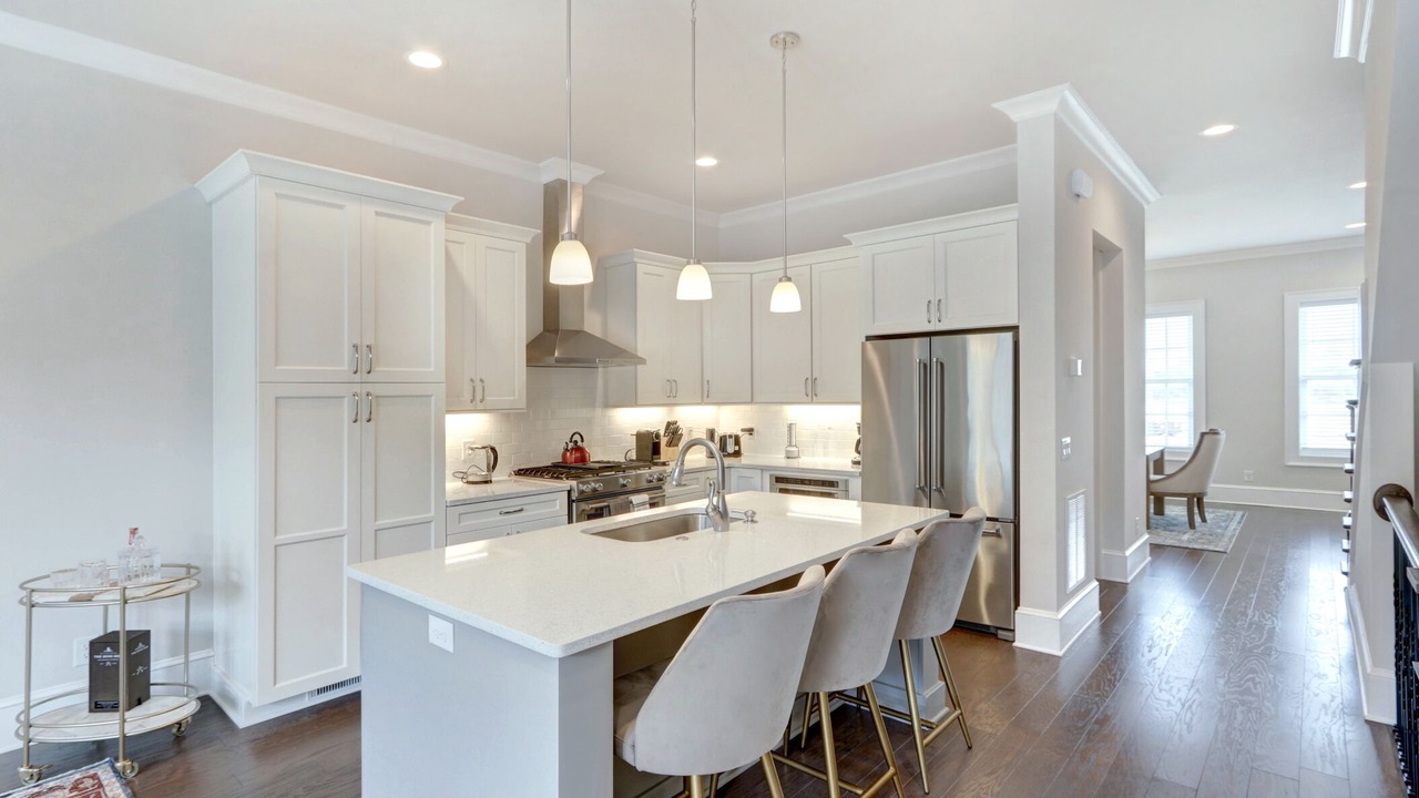 Photo of Kitchen in Hitch Village - Fred Wessels Homes
