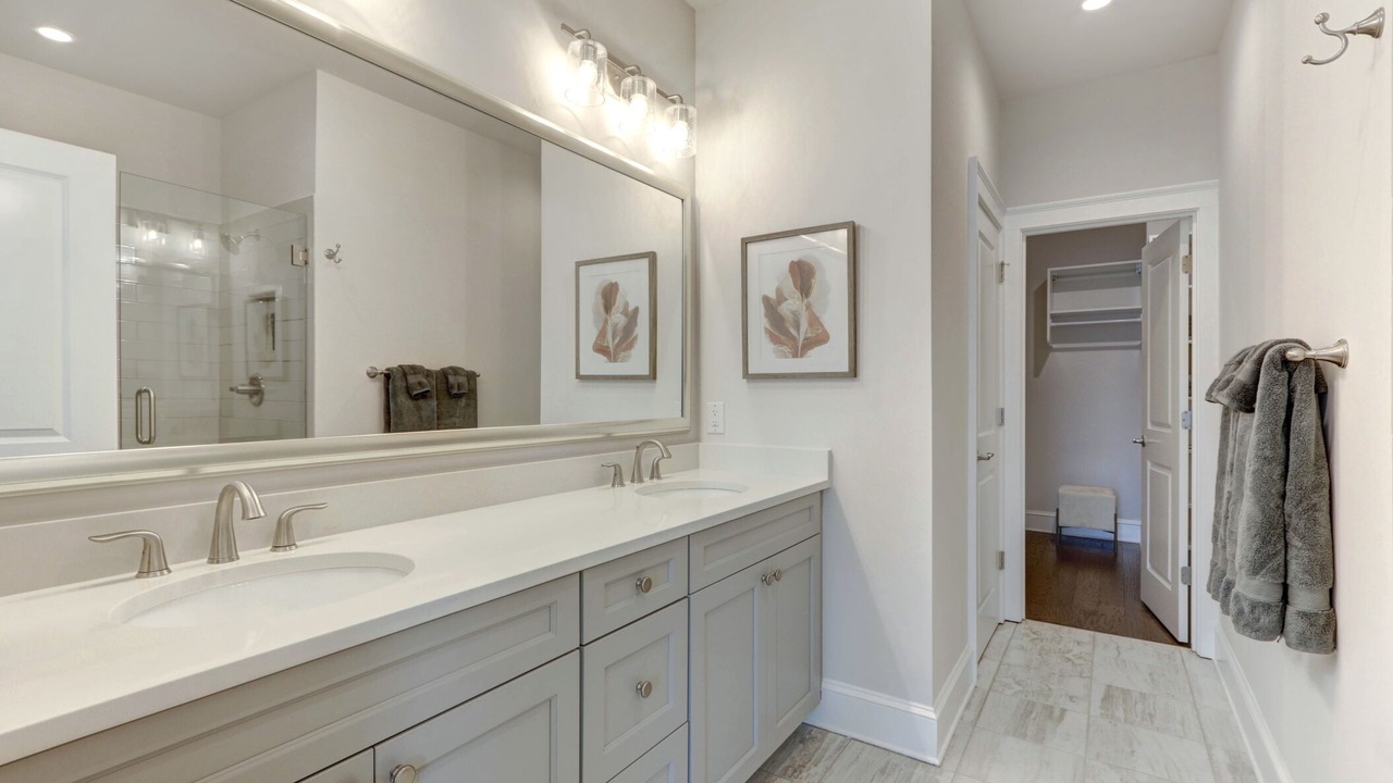 Photo of Bathroom in Hitch Village - Fred Wessels Homes