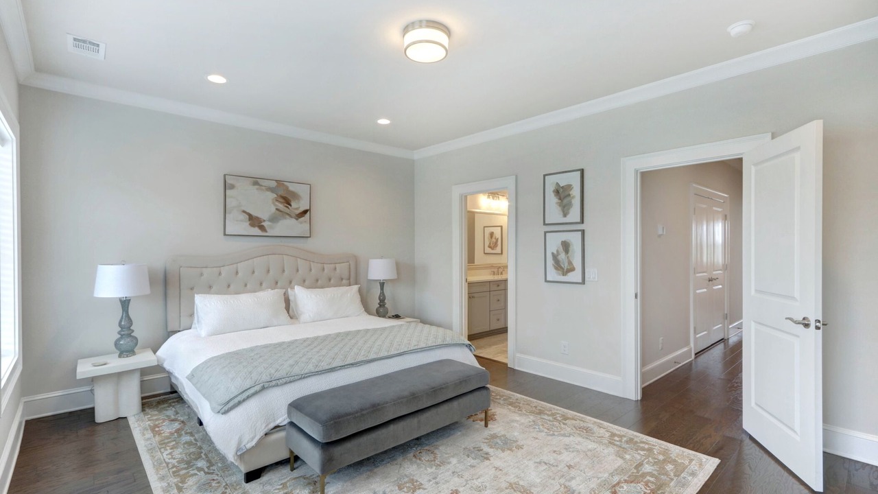Photo of Bedroom in Hitch Village - Fred Wessels Homes