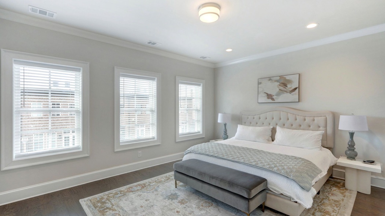 Photo of Bedroom in Hitch Village - Fred Wessels Homes
