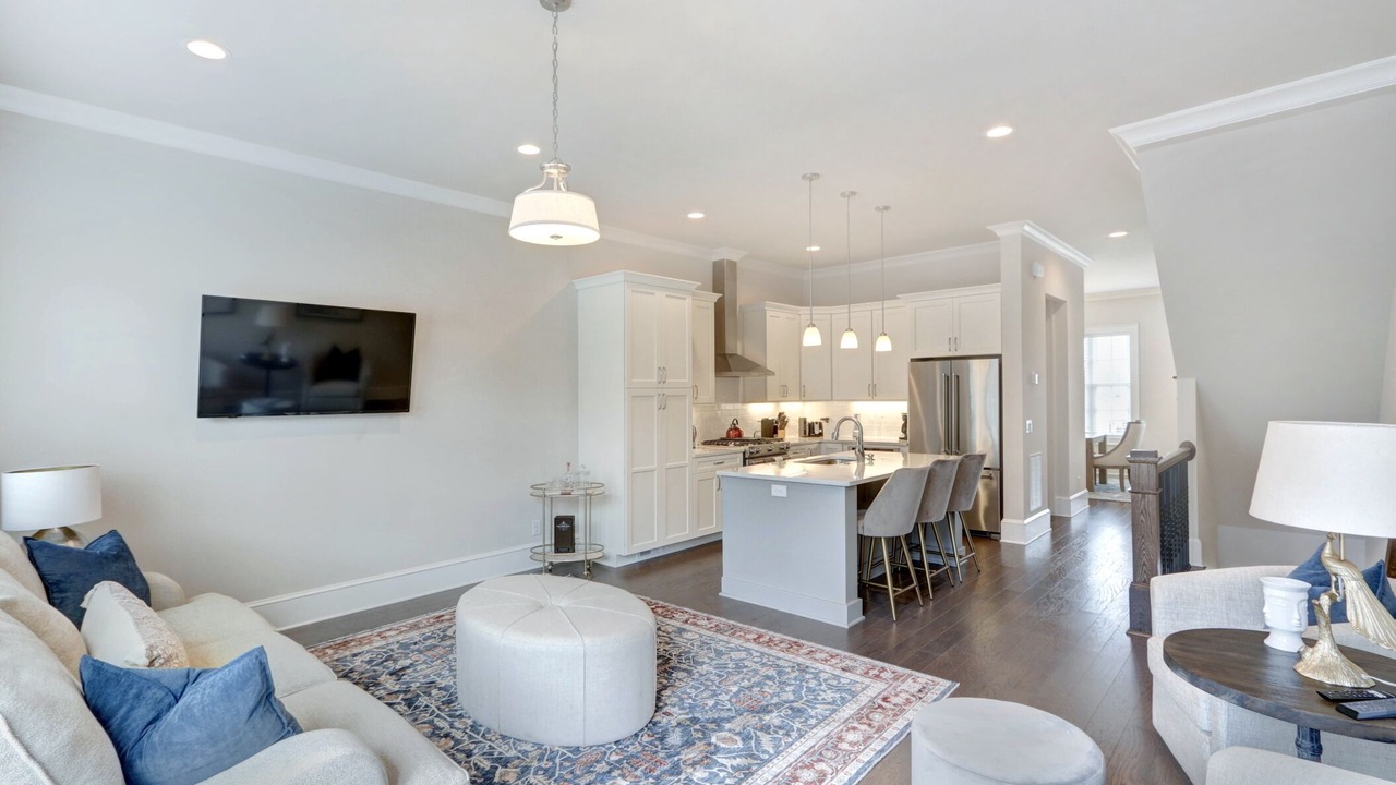 Photo of Livingroom in Hitch Village - Fred Wessels Homes