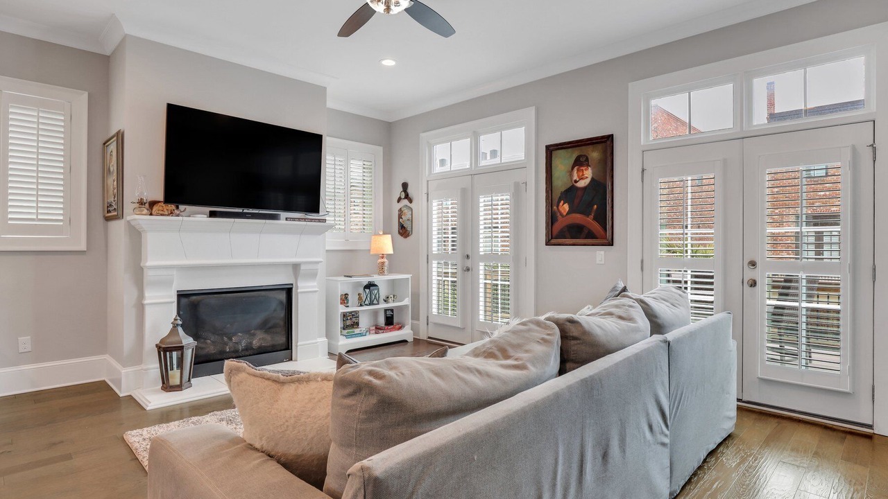Photo of Livingroom in Hitch Village - Fred Wessels Homes
