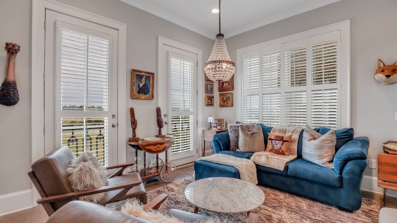 Photo of Livingroom in Hitch Village - Fred Wessels Homes