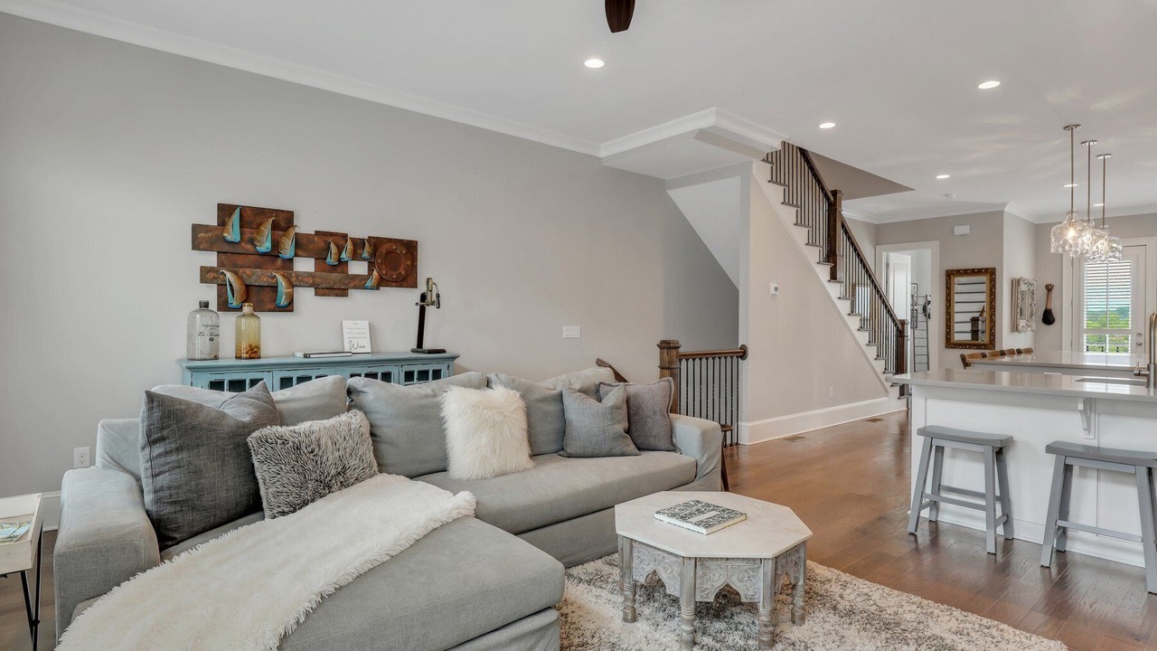 Photo of Livingroom in Hitch Village - Fred Wessels Homes