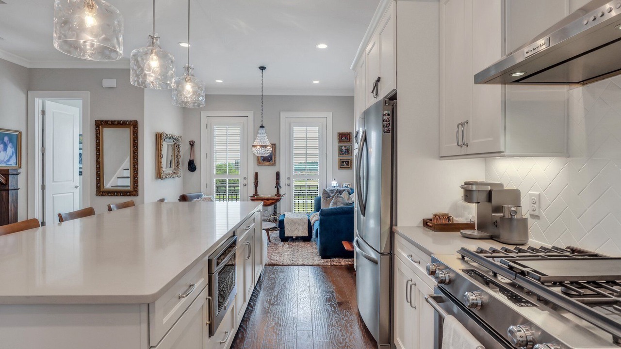 Photo of Kitchen in Hitch Village - Fred Wessels Homes