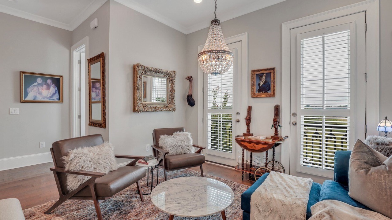 Photo of Livingroom in Hitch Village - Fred Wessels Homes
