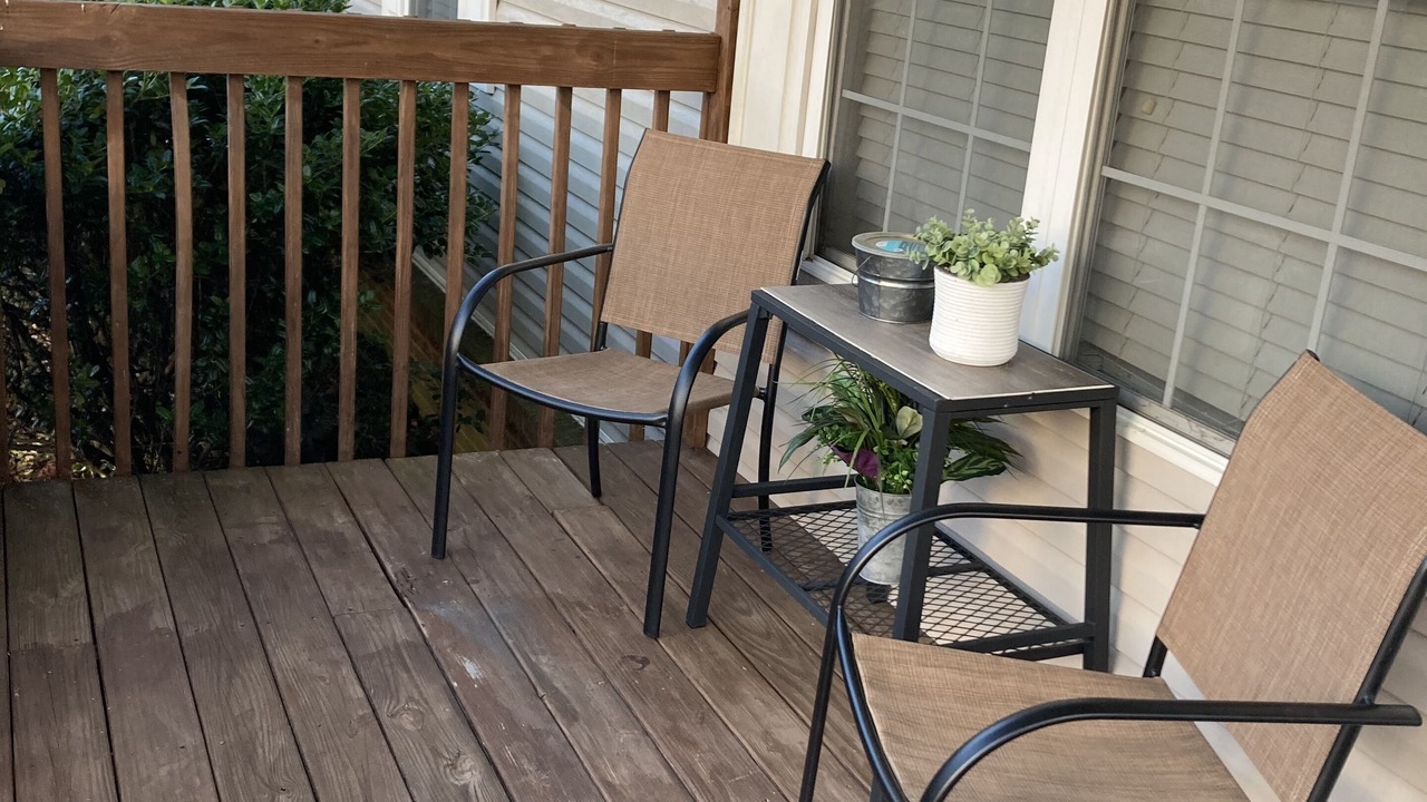 Photo of Patio Balcony in White Pine
