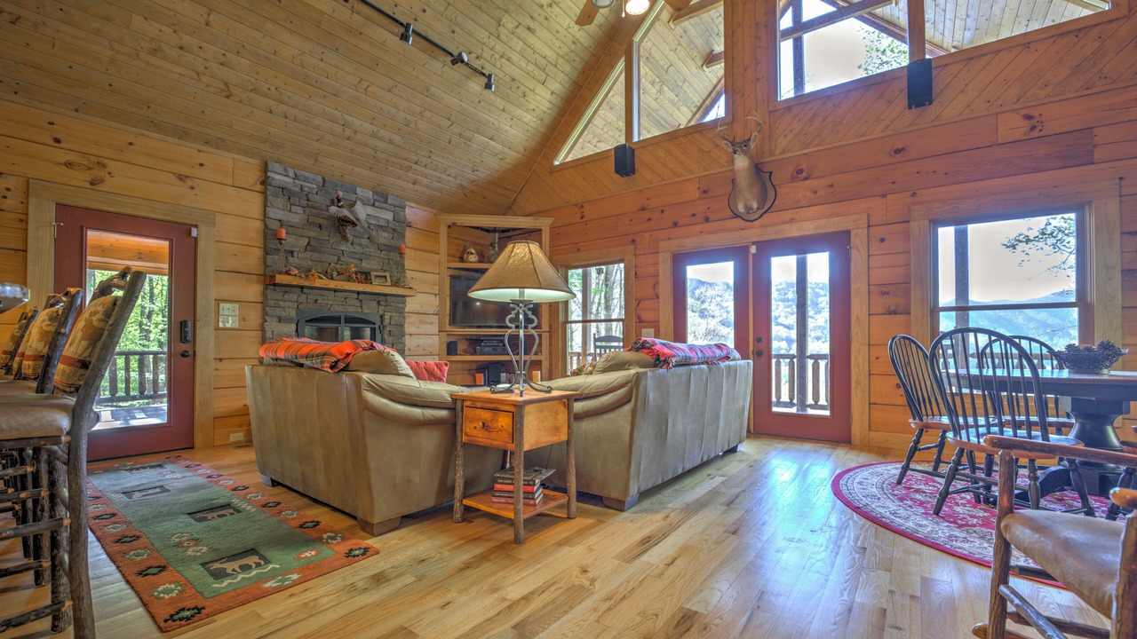 Photo of Livingroom in Cataloochee Ranch