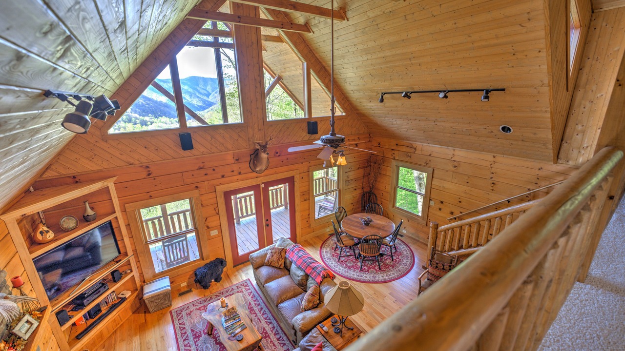 Photo of Livingroom in Cataloochee Ranch