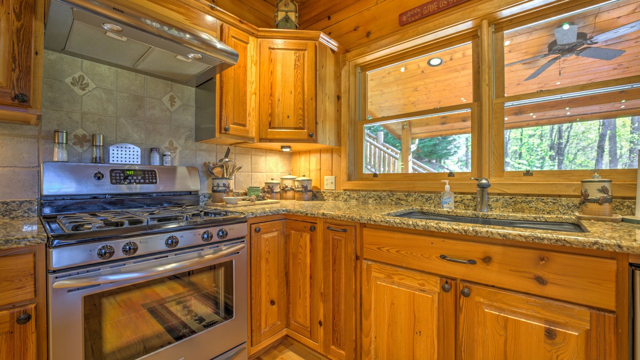 Photo of Kitchen in Cataloochee Ranch