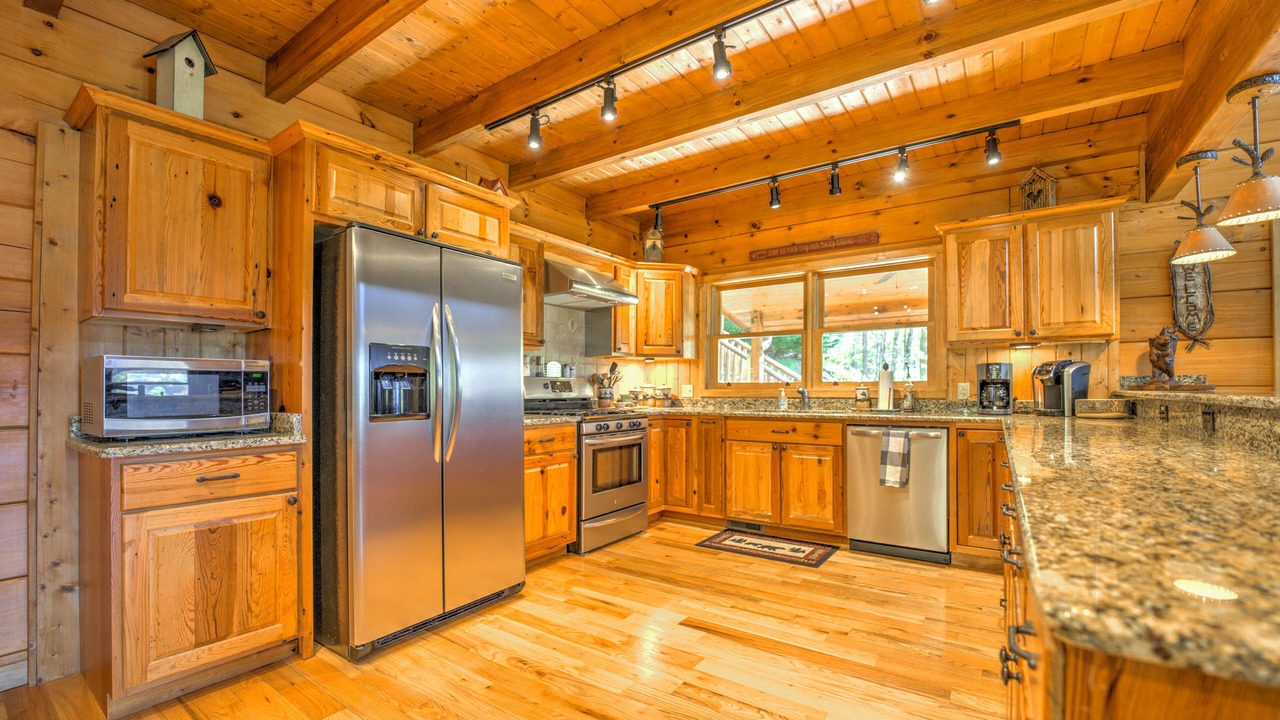 Photo of Kitchen in Cataloochee Ranch