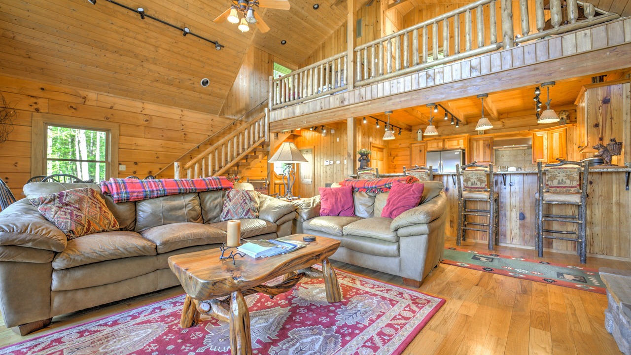 Photo of Livingroom in Cataloochee Ranch