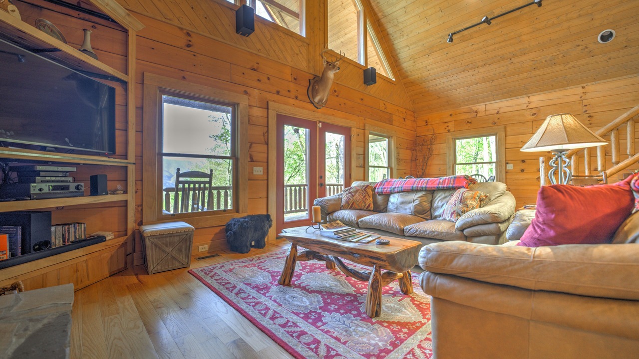 Photo of Livingroom in Cataloochee Ranch