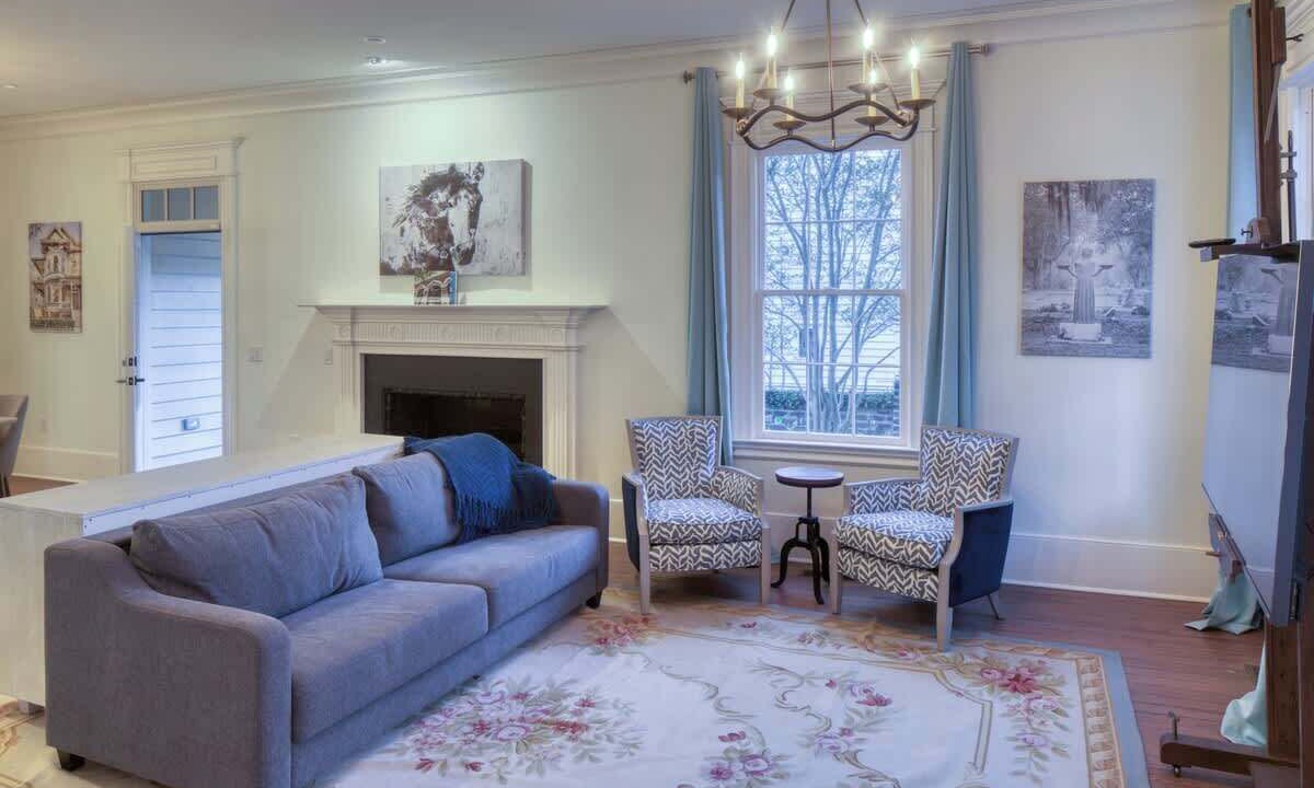 Photo of Livingroom in Hitch Village - Fred Wessels Homes