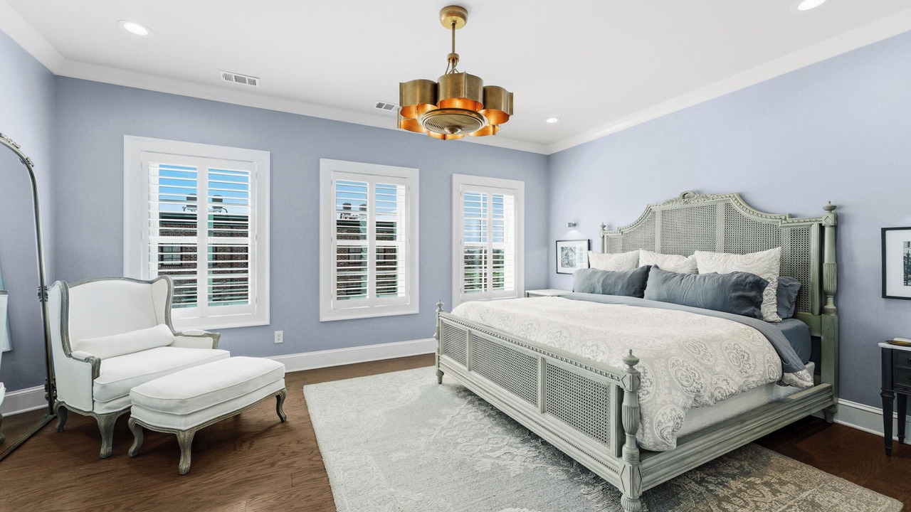 Photo of Bedroom in Hitch Village - Fred Wessels Homes