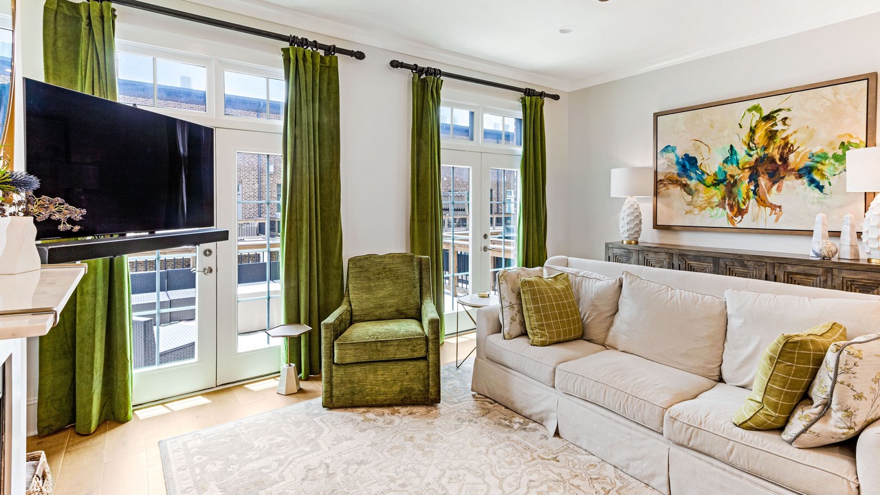 Photo of Livingroom in Hitch Village - Fred Wessels Homes