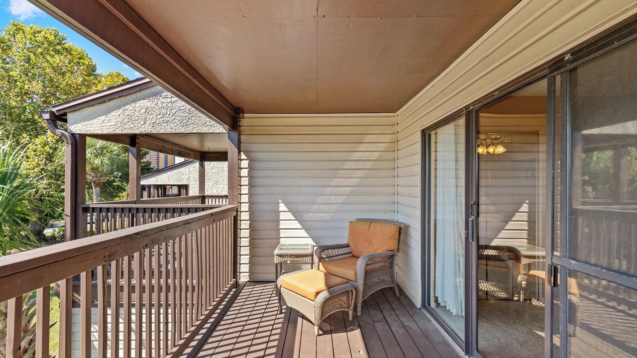 Photo of Patio Balcony in West Panama City Beach