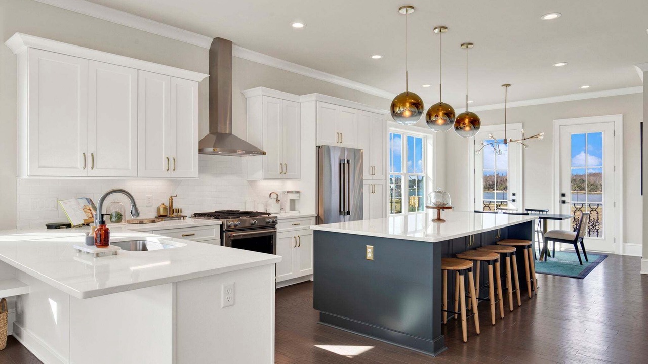 Photo of Kitchen in Hitch Village - Fred Wessels Homes