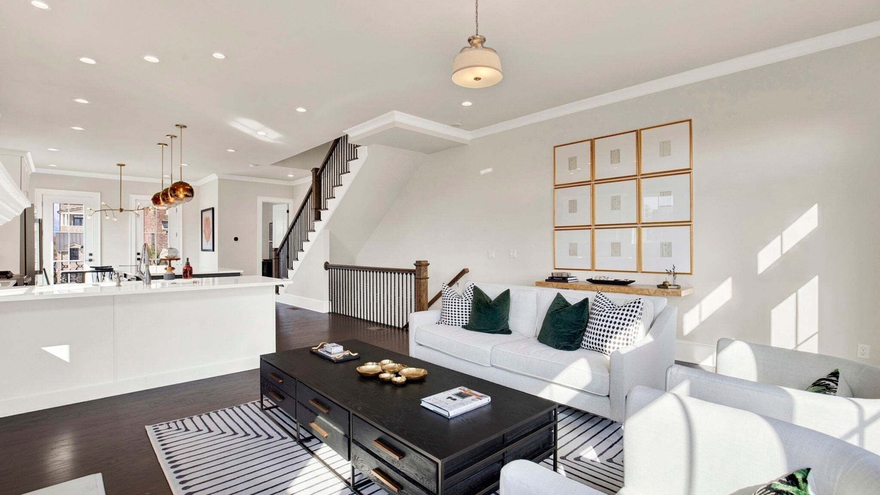 Photo of Livingroom in Hitch Village - Fred Wessels Homes