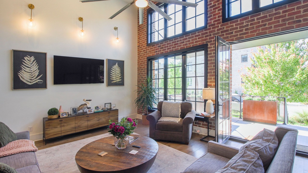 Photo of Livingroom in Hitch Village - Fred Wessels Homes