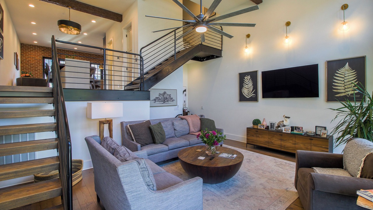 Photo of Livingroom in Hitch Village - Fred Wessels Homes