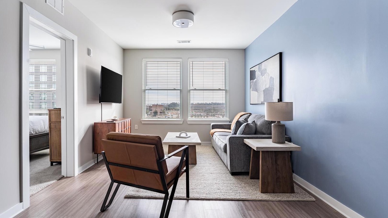 Photo of Livingroom in Hitch Village - Fred Wessels Homes