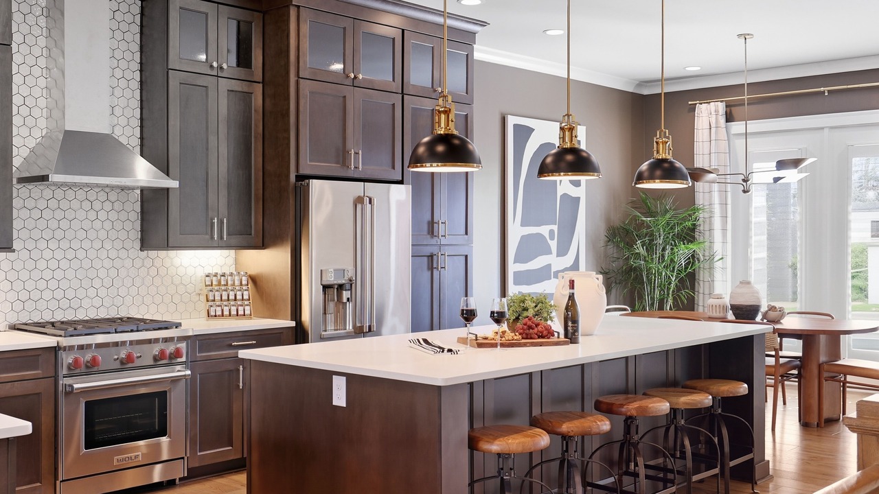 Photo of Kitchen in Hitch Village - Fred Wessels Homes