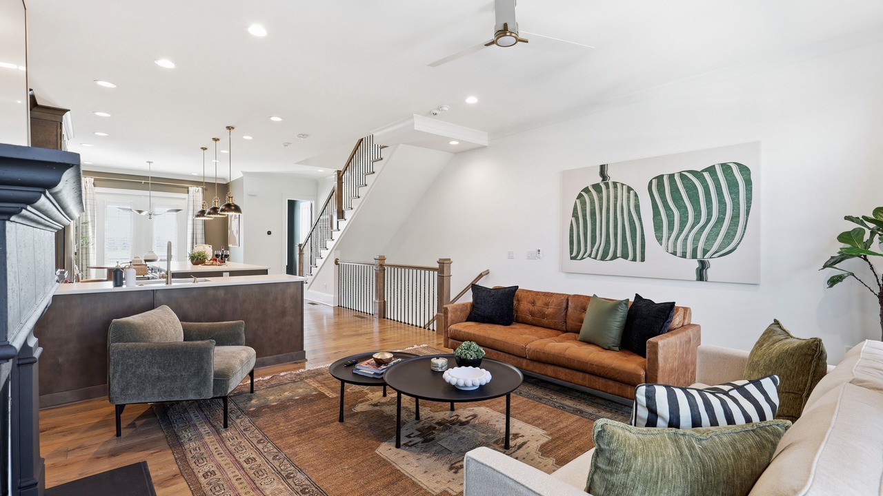 Photo of Livingroom in Hitch Village - Fred Wessels Homes