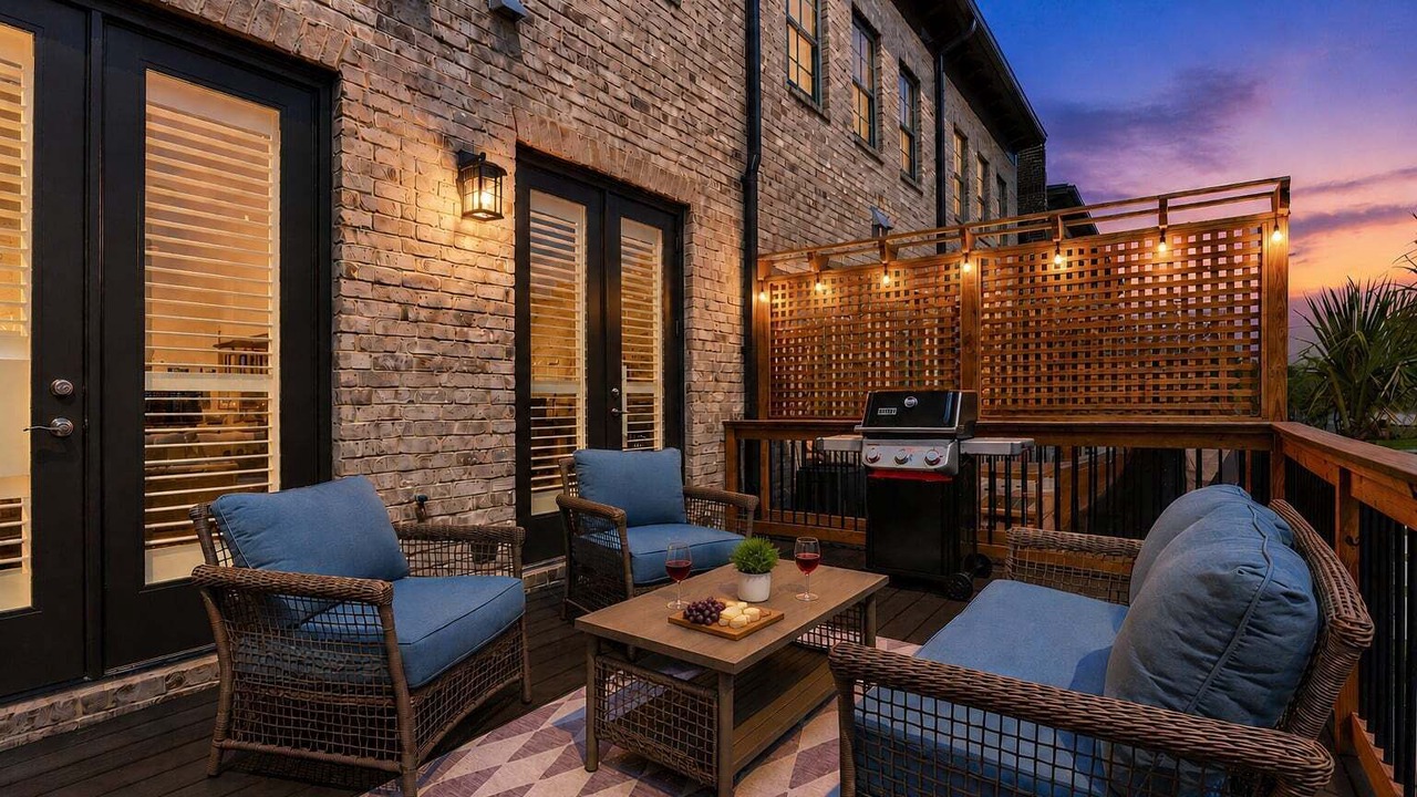 Photo of Patio Balcony in Hitch Village - Fred Wessels Homes
