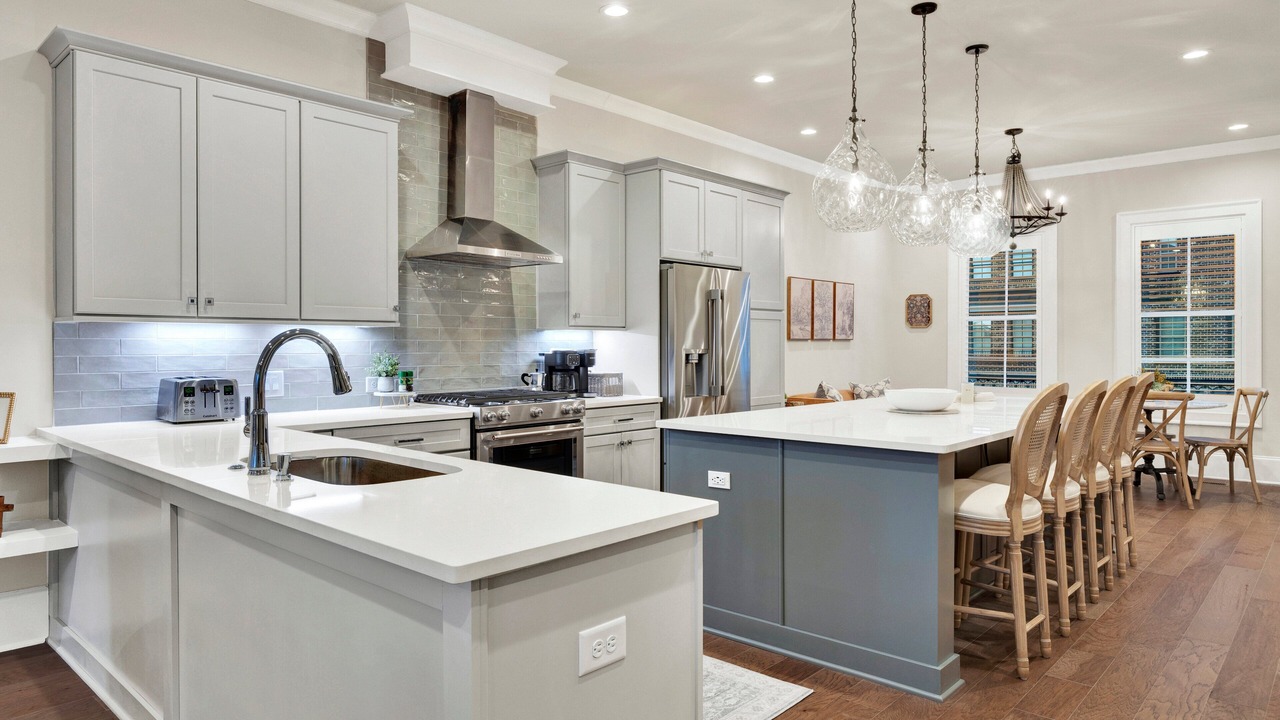 Photo of Kitchen in Hitch Village - Fred Wessels Homes