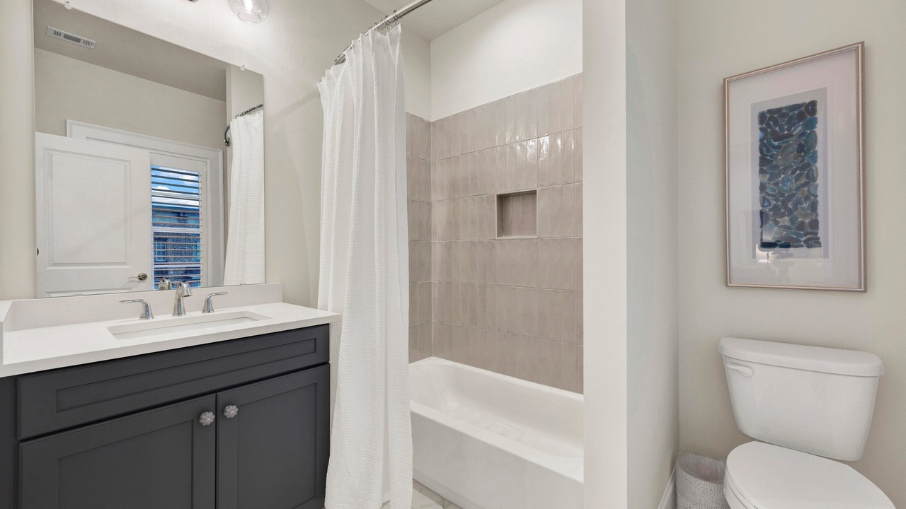 Photo of Bathroom in Hitch Village - Fred Wessels Homes