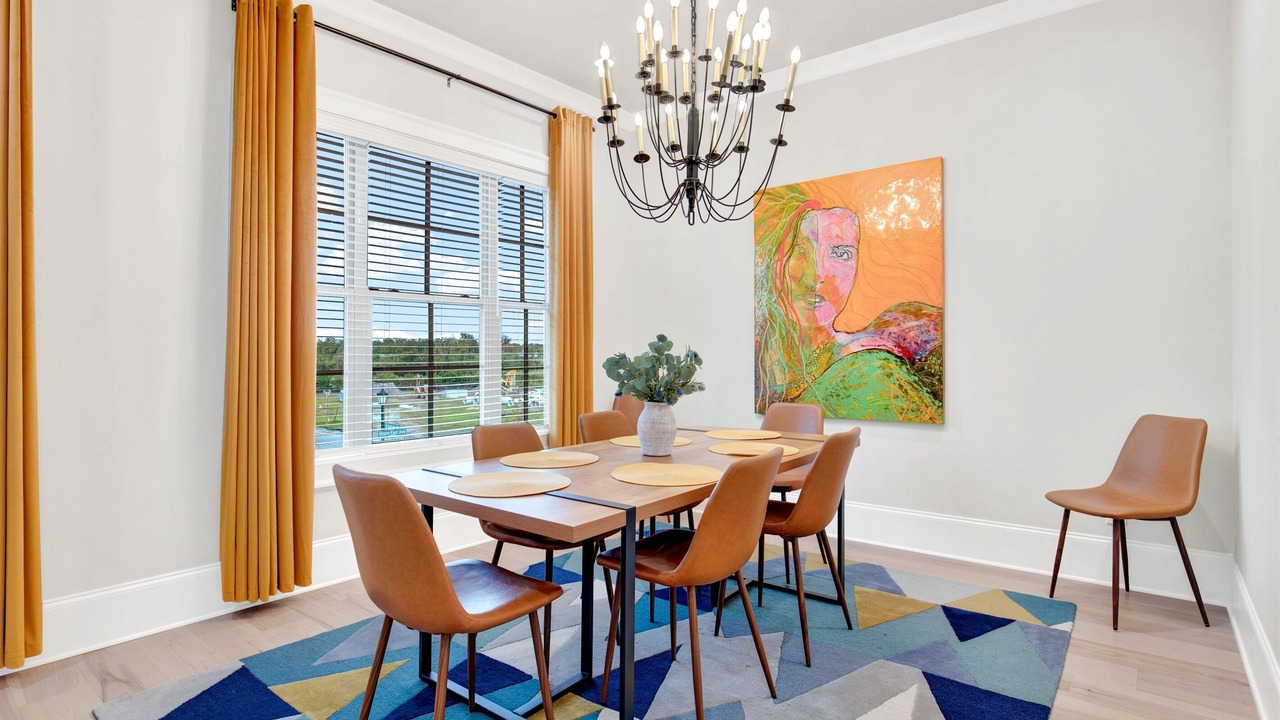 Photo of Livingroom in Hitch Village - Fred Wessels Homes