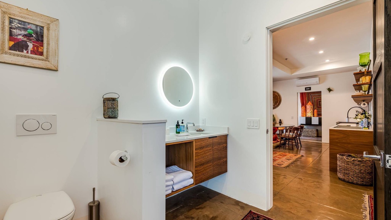Photo of Bathroom in Downtown Santa Fe