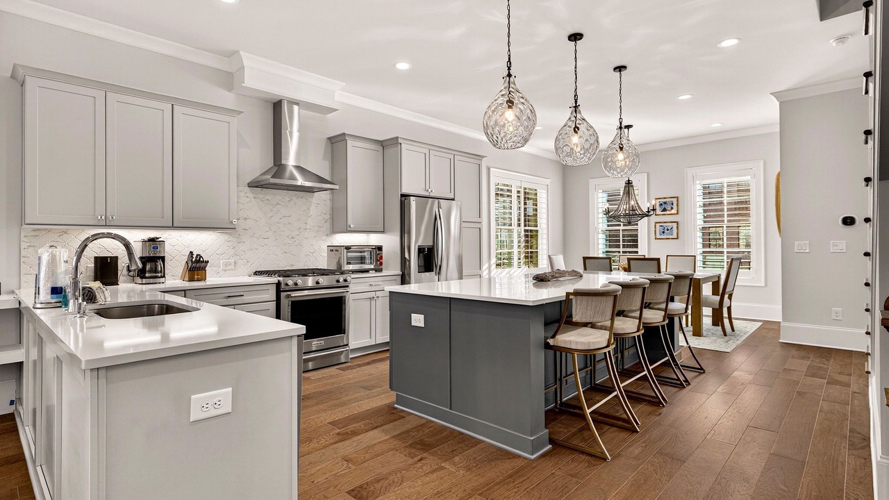 Photo of Kitchen in Hitch Village - Fred Wessels Homes