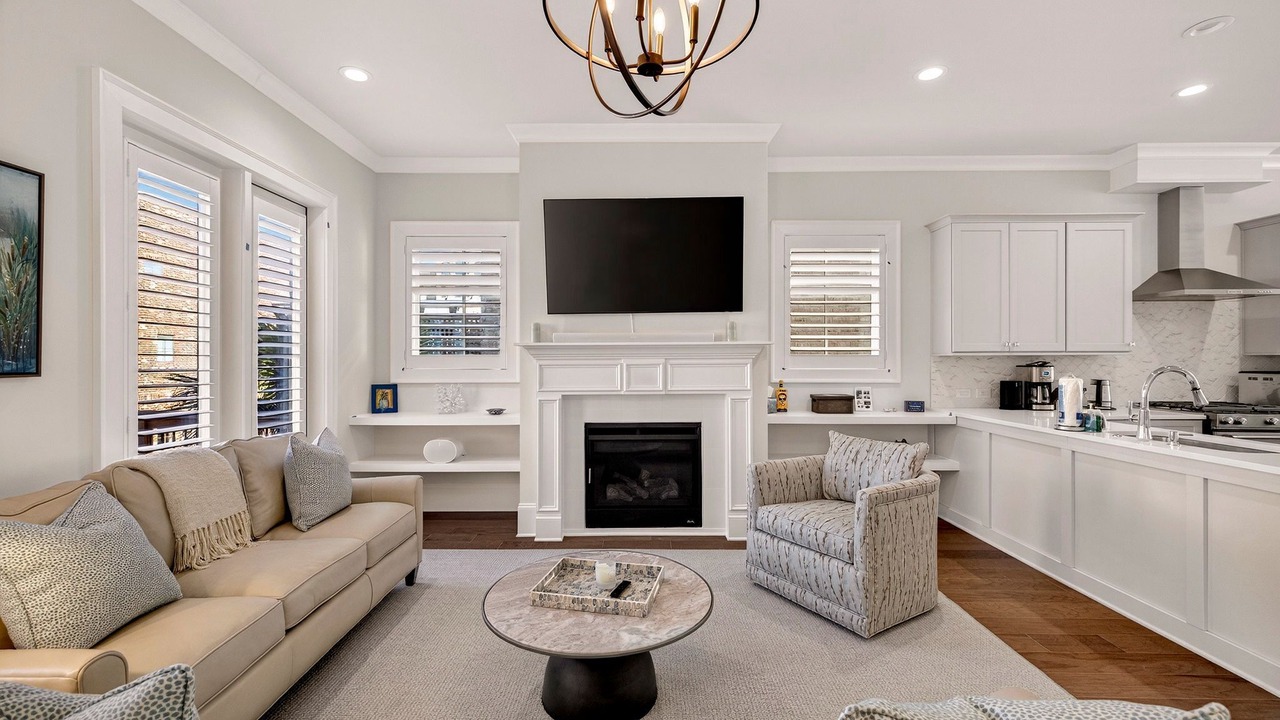 Photo of Livingroom in Hitch Village - Fred Wessels Homes