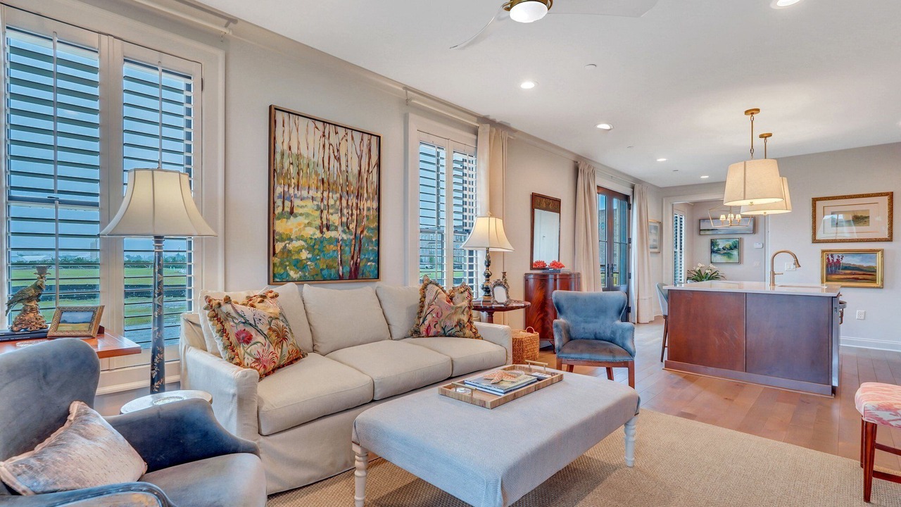 Photo of Livingroom in Hitch Village - Fred Wessels Homes