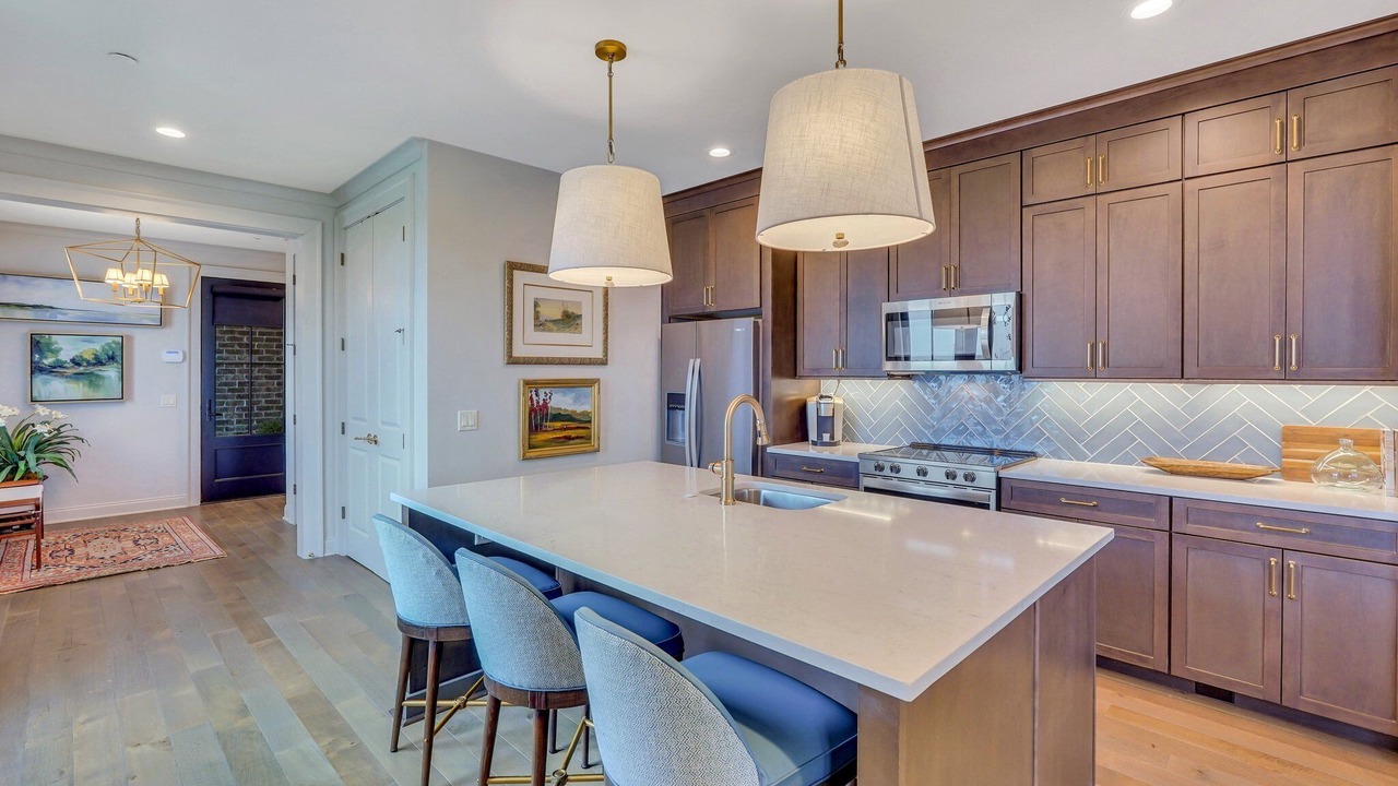 Photo of Kitchen in Hitch Village - Fred Wessels Homes