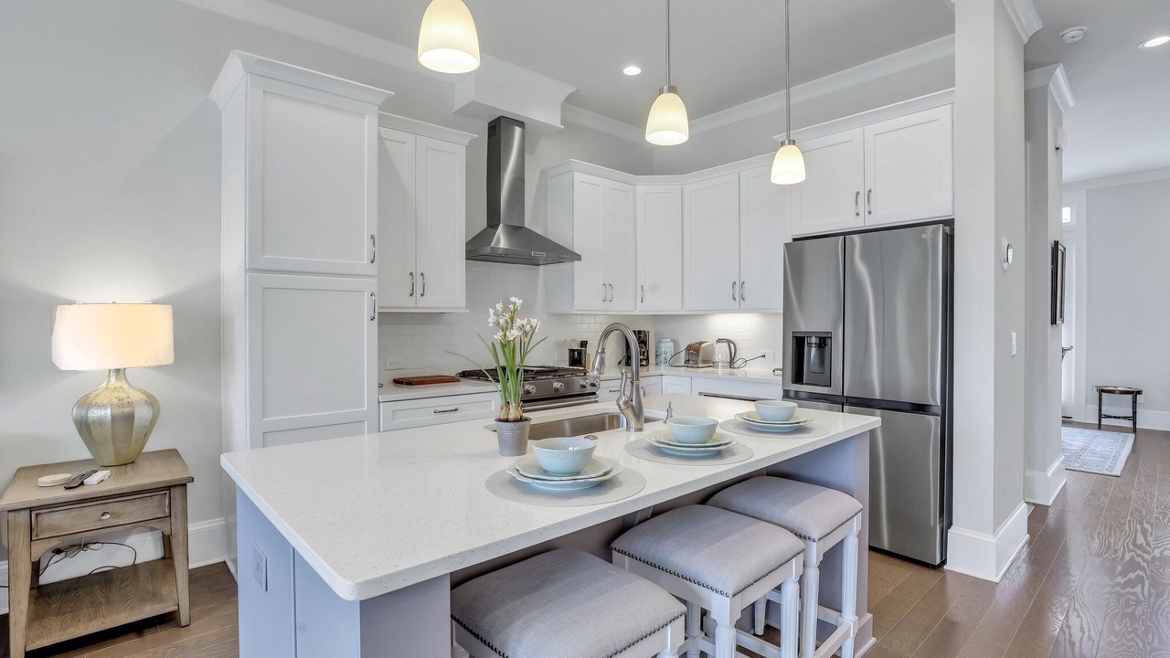 Photo of Kitchen in Hitch Village - Fred Wessels Homes
