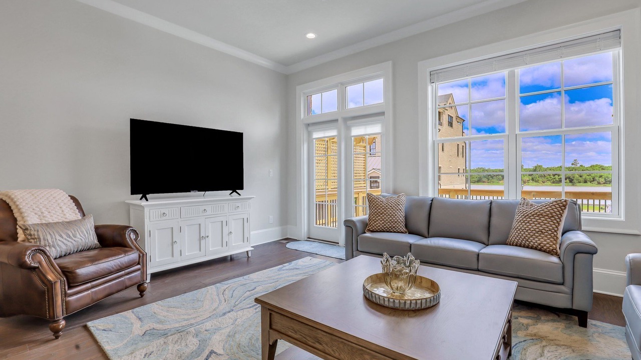 Photo of Livingroom in Hitch Village - Fred Wessels Homes