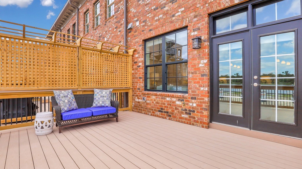 Photo of Patio Balcony in Hitch Village - Fred Wessels Homes