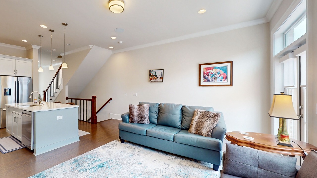 Photo of Livingroom in Hitch Village - Fred Wessels Homes