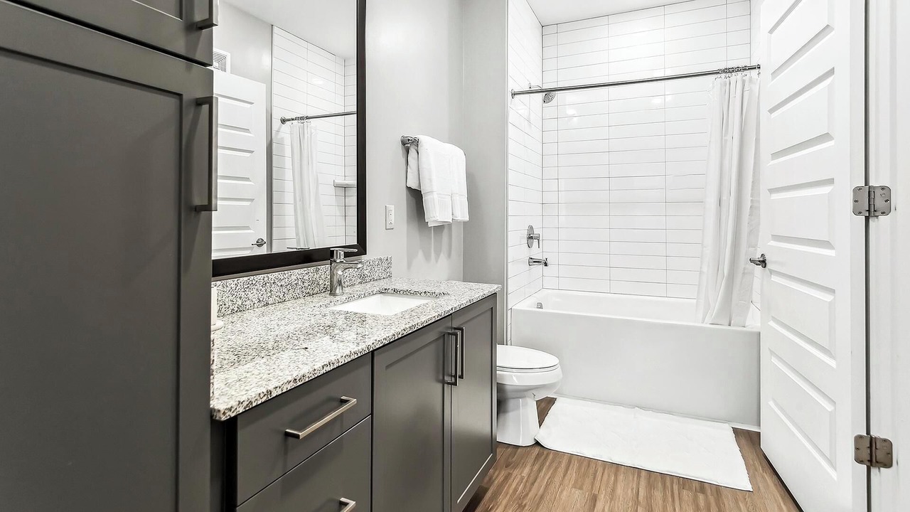 Photo of Bathroom in Hitch Village - Fred Wessels Homes