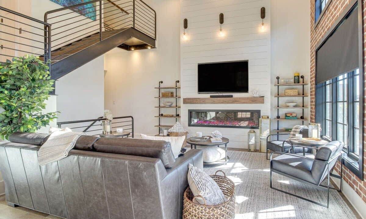 Photo of Livingroom in Hitch Village - Fred Wessels Homes