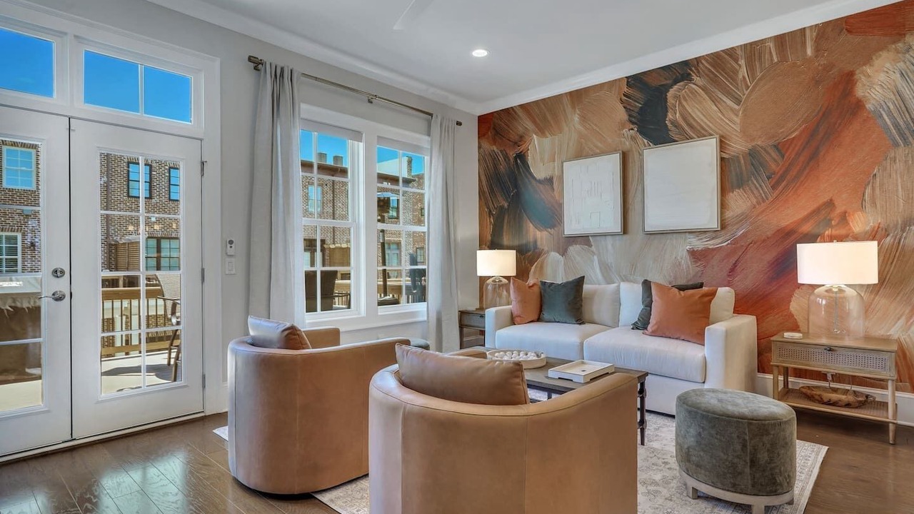 Photo of Livingroom in Hitch Village - Fred Wessels Homes