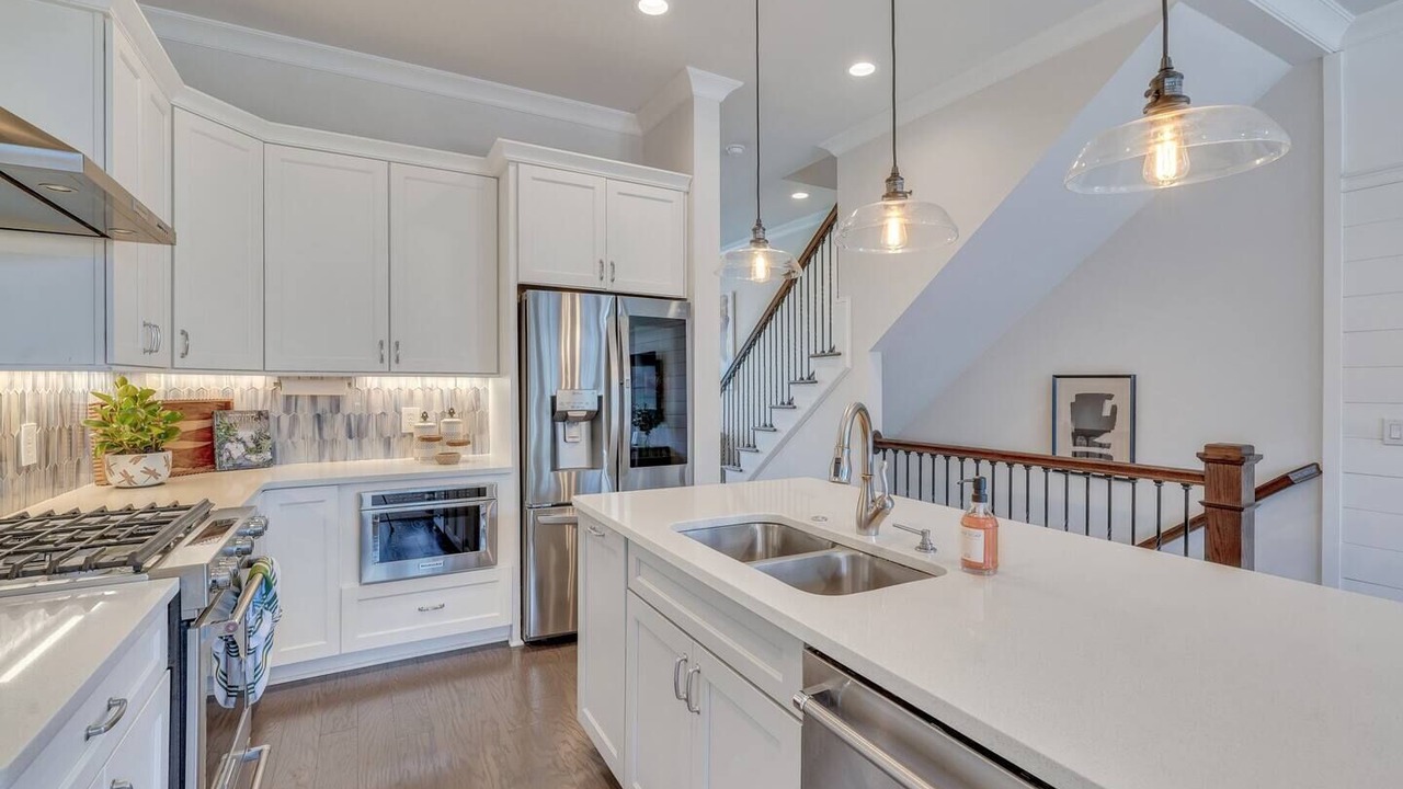 Photo of Kitchen in Hitch Village - Fred Wessels Homes
