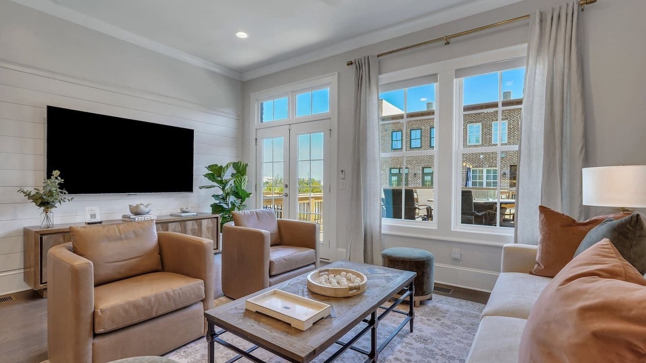 Photo of Livingroom in Hitch Village - Fred Wessels Homes