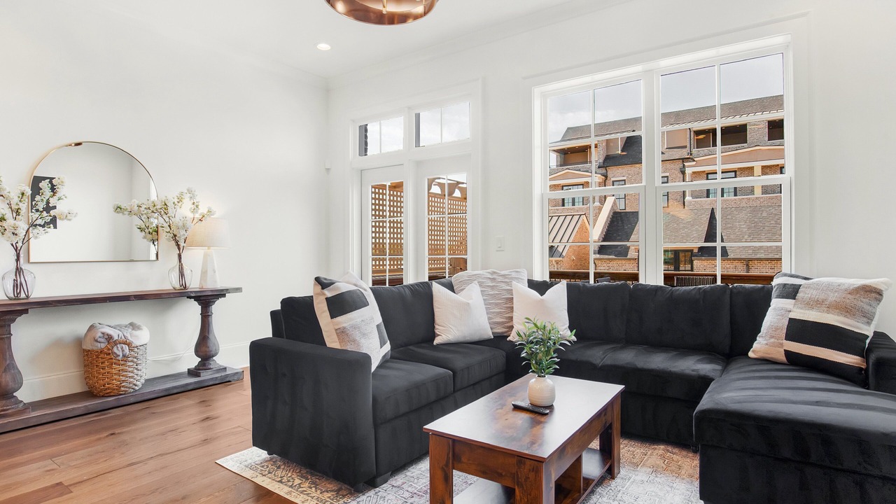 Photo of Livingroom in Hitch Village - Fred Wessels Homes