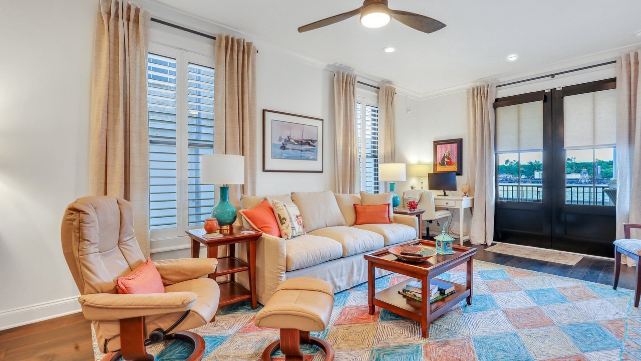 Photo of Livingroom in Hitch Village - Fred Wessels Homes